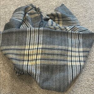 Plaid Blanket Scarf